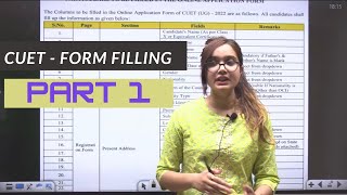 CUET 2022  CUCET Form Step by Step guide  How to fill CUET form cuet cucet class12 [upl. by Ianteen750]