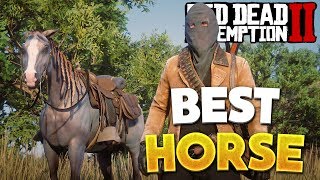 Red Dead Redemption 2 Best Horse How To Get Arabian Rose Grey Bay Horse RDR2 Best Horse Location [upl. by Yorgerg]