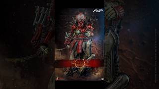 Alien vs Predator  16th scale Akaoni Samurai Predator Collectible Figure AVP SixthScale [upl. by Sinned950]