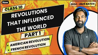 SCERT  Class 10  Social Science  Chapter 1  Revolutions That Influenced The World  Part 1 [upl. by Iharas]