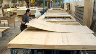 Produzione pareti in legno [upl. by Lathe493]