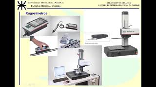 Unidad 6 Parte 10 de 12  ERRORES MICROGEOMÉTRICOS  Ejemplos de Rugosímetros [upl. by Ainwat]