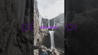 Tourner Dans le vide lyricsmonkegojosukunawaterfallastheticblack and whitewhatsapp status [upl. by Roxine13]