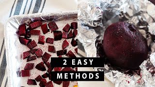 EPIC Roasted Beets  Not Your Grandmas Recipe [upl. by Ahseyt541]