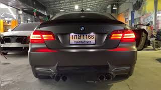 EXHAUST CATBACK BMW 325i E92 [upl. by Allanson]