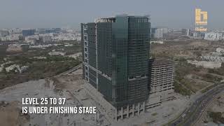 SAS ITower Construction Update  SAS Infra  Hyderabad Real Estate [upl. by O'Malley467]