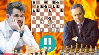 Historical chess game 88 Kasparov vs Magnus Carlsen [upl. by Ailemaj]