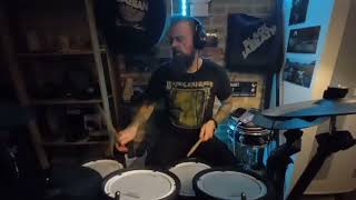 SLAYER  POSTMORTEM  DRUM COVER [upl. by Olram]