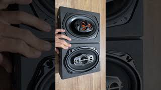 COMPARATIVO 6X9 JBL Flex 100W RMS 69QDFX100 X TYPER ONE 120 RMS [upl. by Oniratac808]