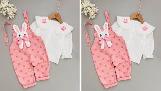 Baby Girl Romper Design Cutting And Stitching  Romper Design For Baby Girl [upl. by Jauch643]