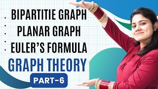 Introduction to Bipartite Graph Planar Graph Eulers FormulaGraph TheoryBBABCABCOMDream Maths [upl. by Elleinet]