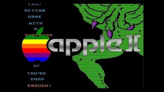 Apple II Cavern Creatures Apple II 1983 [upl. by Hairam]