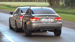 Modified Cars Arriving Car Show M5 V10 1050HP Turbo S 1052HP E63S AMG Golf 8 R M140i [upl. by Eltsyrk]