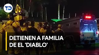 Allegados de alias Diablo son detenidos durante allanamientos [upl. by Ziwot]