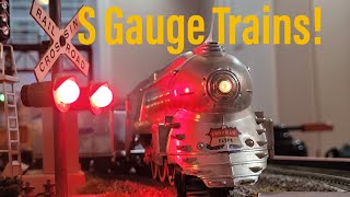 15 Minutes of S Gauge Train Action [upl. by Carlile]