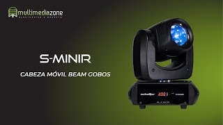 SMINIR  Cabeza Móvil Beam Gobos 100W SCHALTER [upl. by Jolanta]