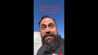 Disruption in the market Streaker at PGA Phoenix Open [upl. by Claire]