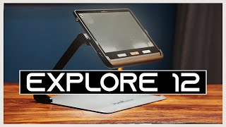 Explore 12 Portable Video Magnifier Review  HumanWare [upl. by Ajaj280]