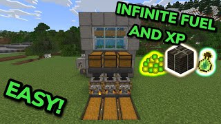 SIMPLE 121 KELP XP FARM TUTORIAL in Minecraft Bedrock MCPEXboxPS4Nintendo SwitchPC [upl. by Atahs748]