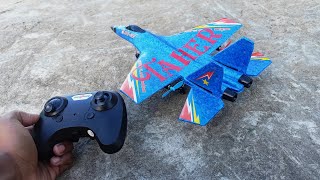 Unboxing and Flying Test of RC Remote Control Jet Fighter The Ultimate Review [upl. by Saudra217]