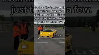 Fly high legend rip marcellogandini lamborghinicountach diablo miura eb110 carcommunity [upl. by Esilahs]