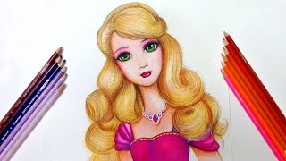 ❤how to draw barbie ❤ drawing tutorial [upl. by Anna-Maria]