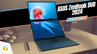 ASUS Zenbook Duo 2024  Top Features you need to know [upl. by Shalne]