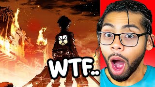 Comedian Reacts to EVERY ATTACK ON TITAN OPENING AND ENDING 19 [upl. by Ylremik44]