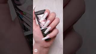 💗💗💗SUPER EASY POLYGEL NAIL SET USING TIPS  Nail Tutorial for Beginners [upl. by Anilag]