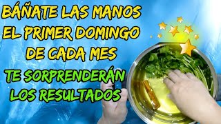 LÁVATE LAS MANOS EN AGUA DE PEREJIL EL DOMINGO SUS RESULTADOS TE SORPRENDERAN [upl. by Cock919]