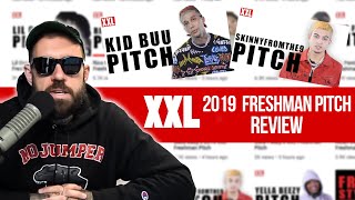 ADAM22 REVIEWS THE 2019 XXL FRESHMAN PITCHES [upl. by Nihi]