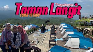 WISATA MURAH PEMANDANGAN MEWAH  TAMAN LANGIT PANGALENGAN [upl. by Ostler565]