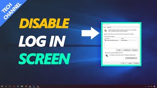 How to Disable Windows 10 Log In screen and Remove the Password [upl. by Theodoric]