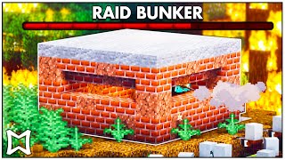 Minecraft Tutorial ► How To Build a Brick Village Raid Defence Bunker 2 🧱 [upl. by Ling]