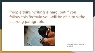 How to Write a Persuasive Paragraph [upl. by Notslar998]