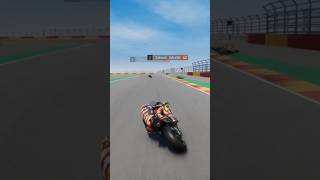 STRANGE CRASH IN ARAGON motogp24 racinggames [upl. by Doty]