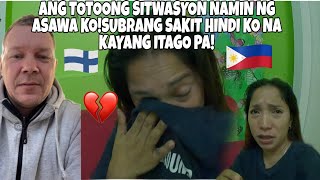 HİNDİ KO NA KAYANG ITAGO SA INYO😭ANG TOTOONG SITWASYON NAMING MAG ASAWAPINAS VLOG🇵🇭❤️🇫🇮 [upl. by Ayotnom]