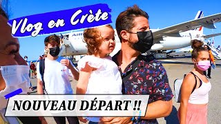 ON REPART EN VACANCES EN FAMILLE  🙌🏻  Vlog en Crète [upl. by Ahsiekan]