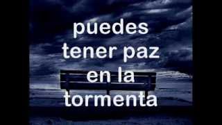 Paz en la tormenta con letra  Rene Carias [upl. by Akihc]