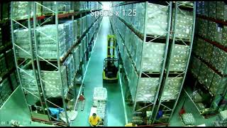 Pallet Racking Collapse 貨倉貨架倒塌 [upl. by Romonda]