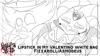 Helluva Boss Animatic  Lipstick In My Valentino White Bag Fizzarolli x Asmodeus [upl. by Tenner]