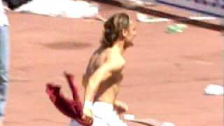 Roma 3 1 Parma gol Totti 17062001 [upl. by Catharine]