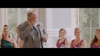 Incredibly Emotional Speech from the Father of the Bride [upl. by Chenay45]