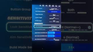 T3eny Fortnite controller settings fortnite youtube gaming viralshort [upl. by Haliek]