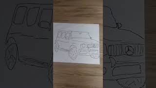 drawing Mercedes G Wagon before vs after [upl. by Breanne31]