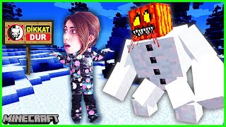 MİNECRAFT HAYATTA KALMA MİNECRAFT FİLMİ SNOWSNOW OYUN KENT [upl. by Aehsel]