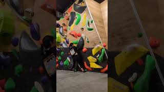 When the route setting revolves around what looks coolest on video Seriously wtf 😂 bouldering [upl. by Viv]