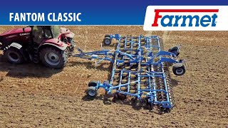 Tine cultivator Farmet Fantom 850 CLASSIC  Fast AllArea Stubble Breaking [upl. by Phenica]