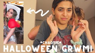 a chaotic halloween GRWM [upl. by Molloy766]