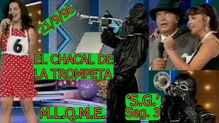 0585 SABADO GIGANTE EL CHACAL DE LA TROMPETA SEG 3  WXTV Canal 41 Nueva York 21 de Sep 1996 [upl. by Melnick340]